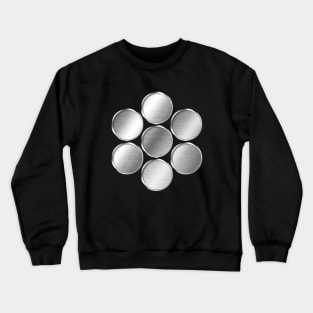 Kuki Clan Kamon Silver Chrome Crewneck Sweatshirt